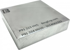 Grade 91 Hardness Reference Block use w/ Sonodur 3 UCI Hardness Tester